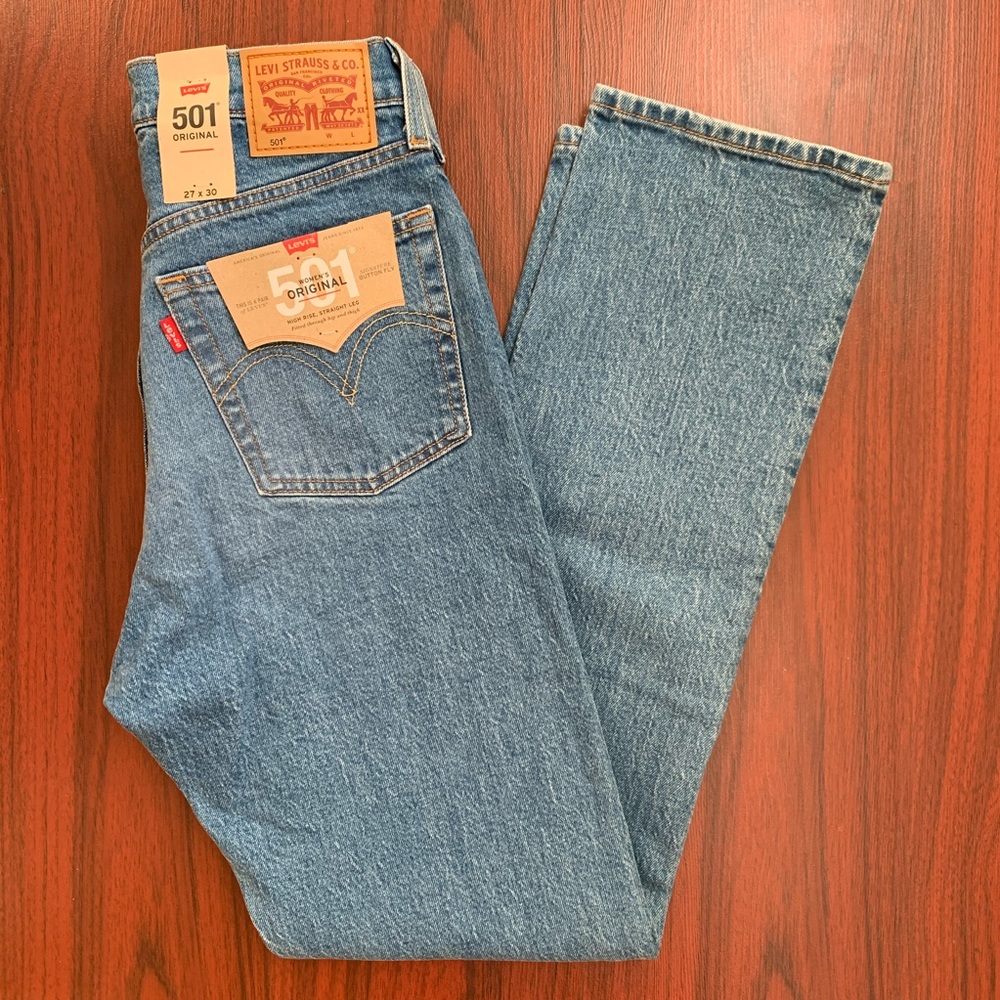 NWT Levi’s 501 Original Jeans 27x30